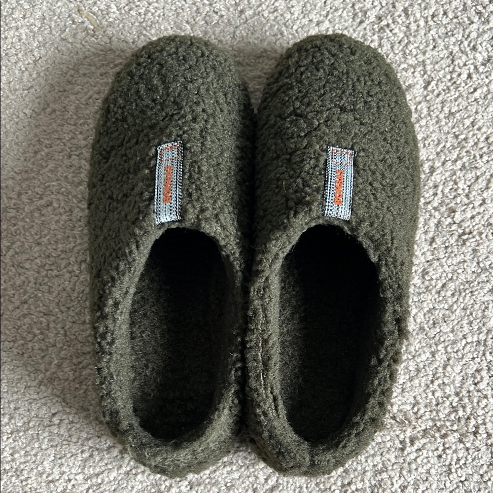 Bombas Olive Green Women's Sunday Slippers